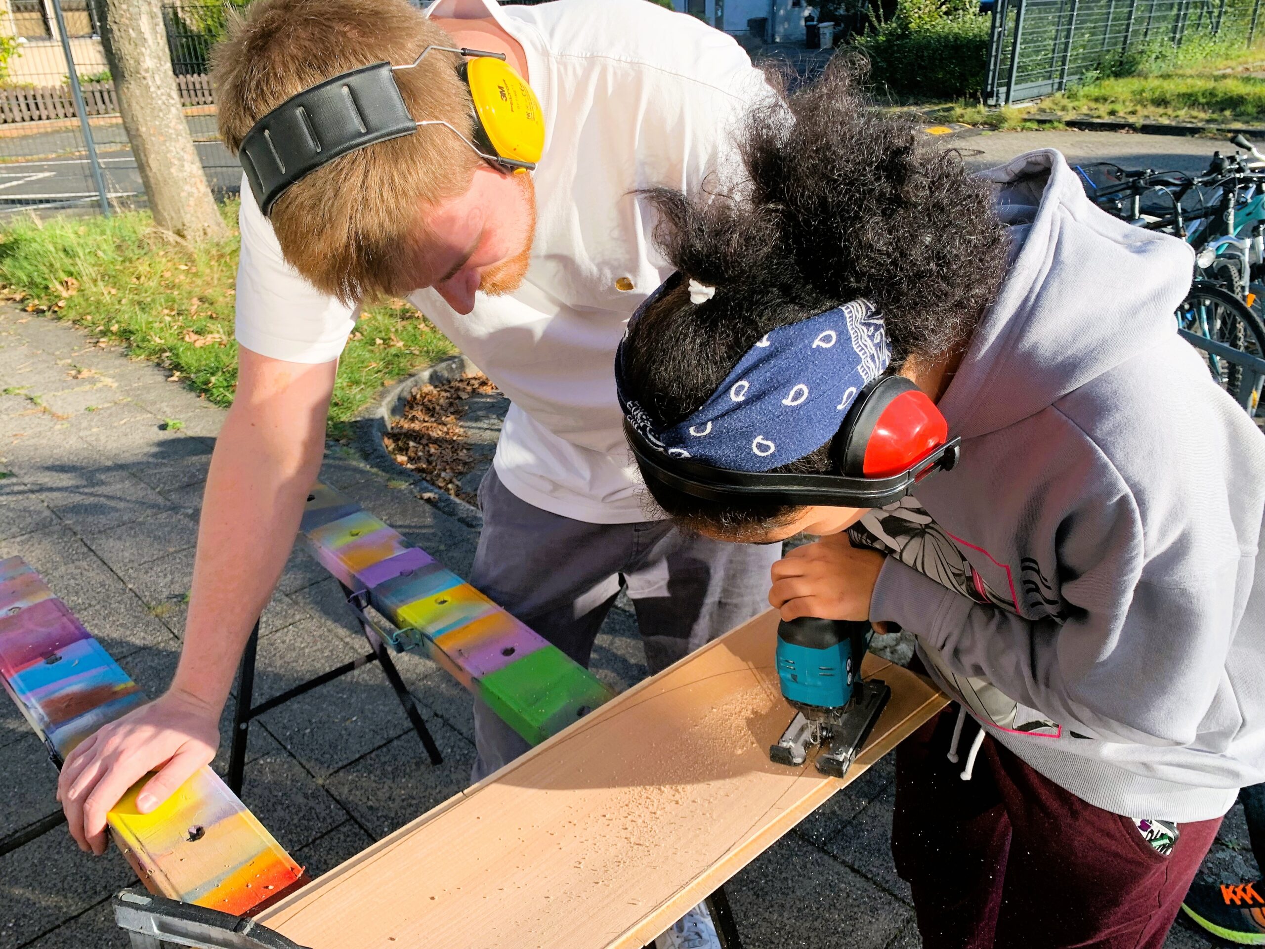 Longboard-Workshop an der JFE Ammerweg