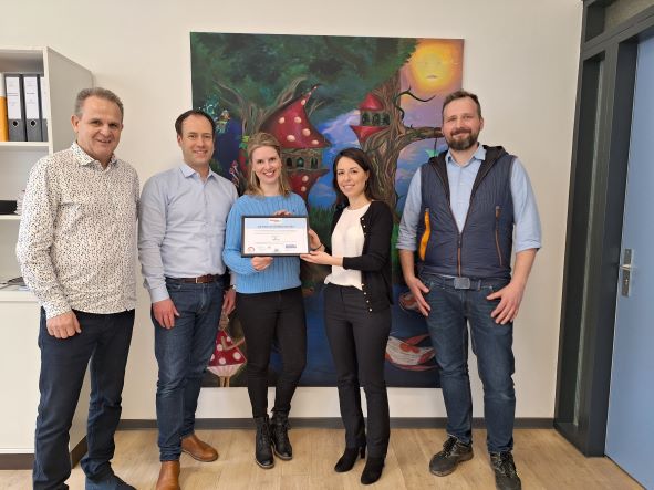 zdi-Partnerschaftsurkunde für das Gymnasium Koblenzer Straße