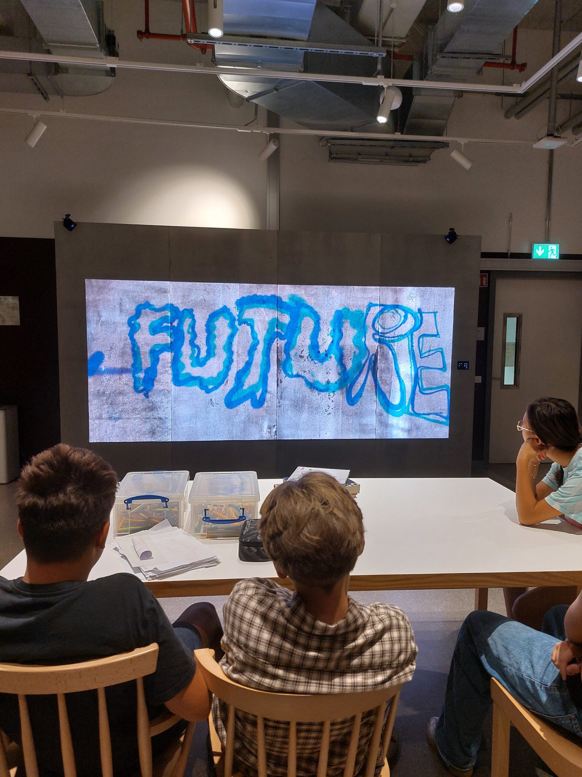 Sommerferienkurs Graffiti sprayen – digital und mit Klang im KAP1