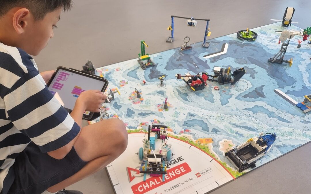 Schüler im Workshop "Starte dein RoboLab!" in der Adventure School Sommer 2026